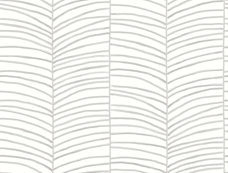 York Wallcoverings Cascade Palm Chevron wallpaper, color Fog, SKU MT5671