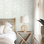 York Wallcoverings Cascade Palm Chevron - Palm Wallpaper | Buy Online York Wallcoverings Cascade Palm Chevron wallpaper, color Palm, SKU MT5674