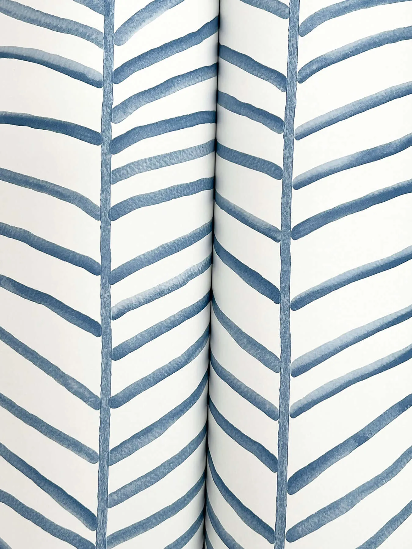 York Wallcoverings Cascade Palm Chevron - Sea Wallpaper | Buy Online York Wallcoverings Cascade Palm Chevron wallpaper, color Sea, SKU MT5672