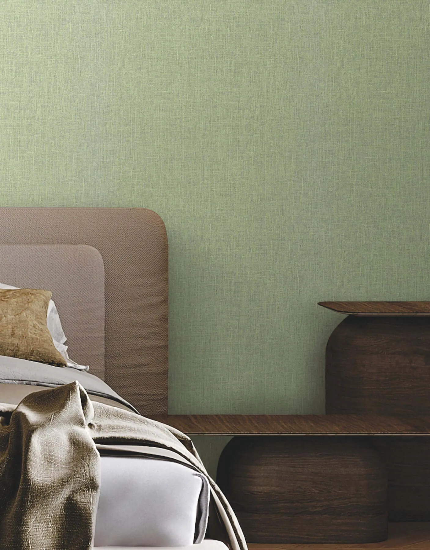 York Wallcoverings Cromie wallpaper, color Green, SKU SI6928