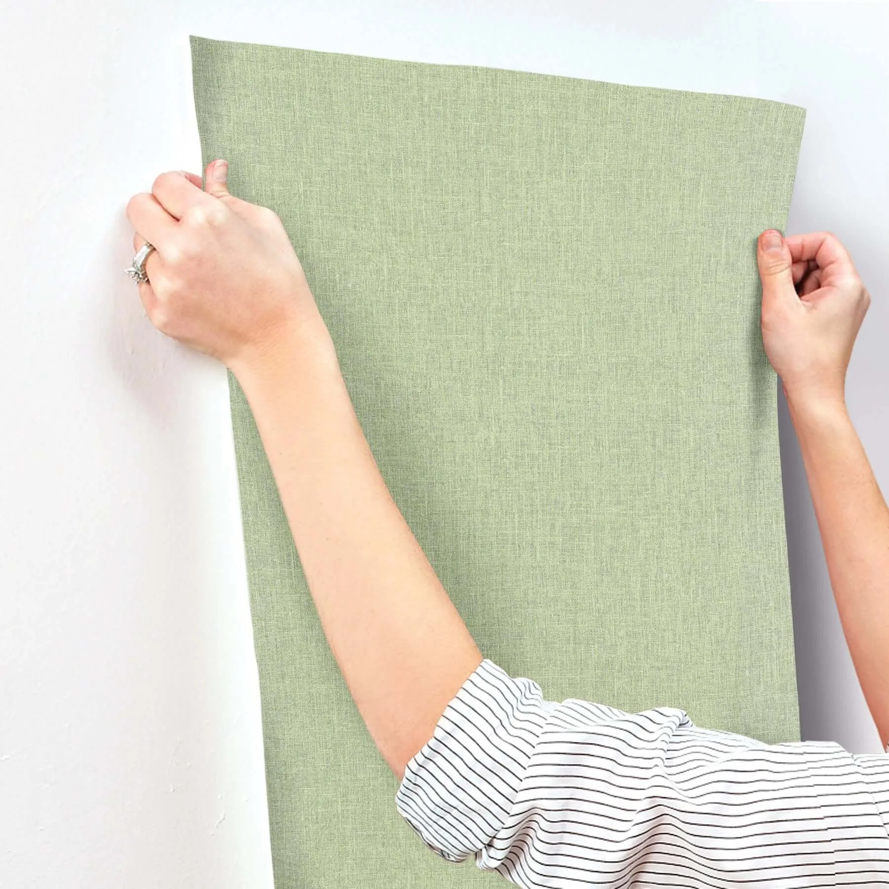 York Wallcoverings Cromie wallpaper, color Green, SKU SI6928