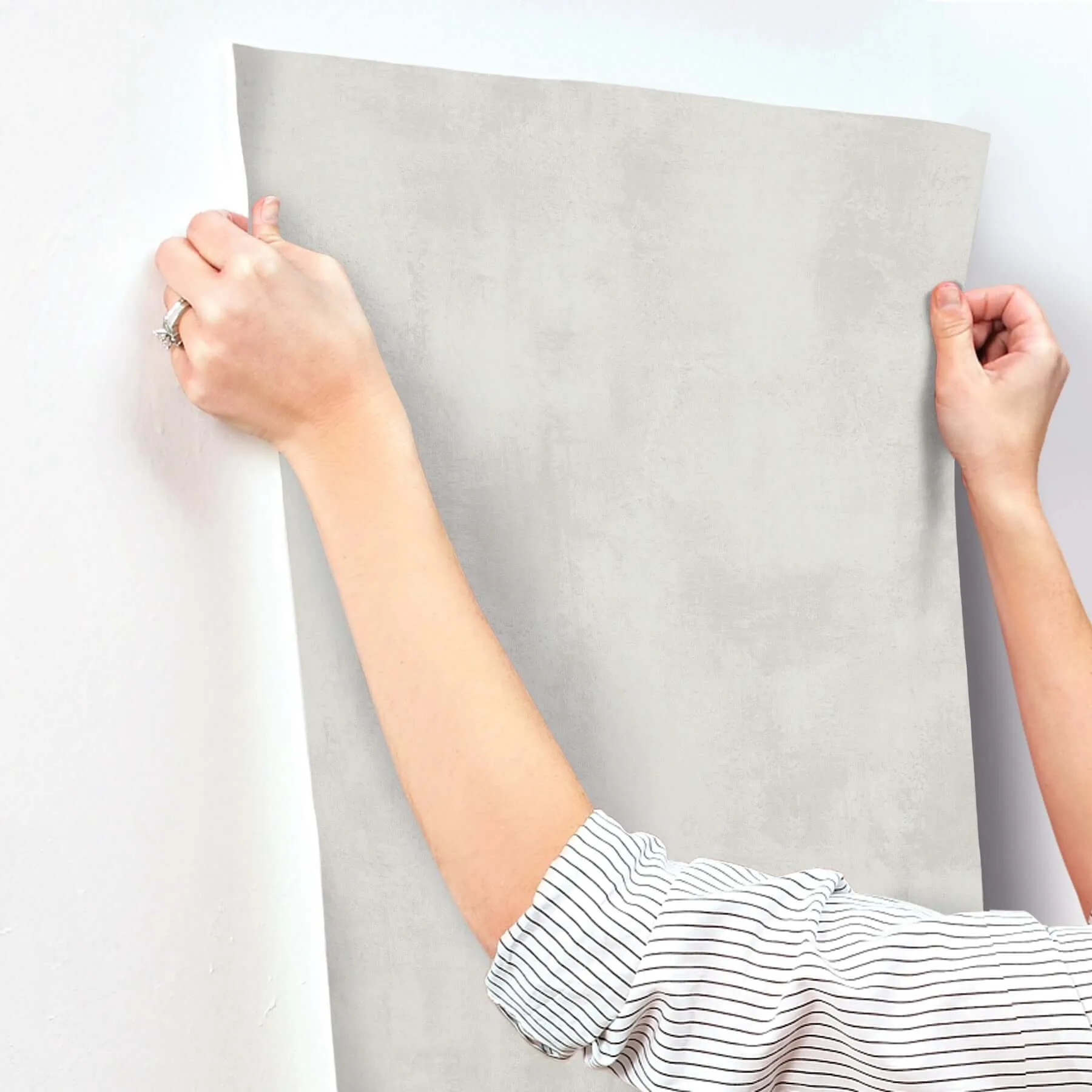 York Wallcoverings Italian Plaster wallpaper, color Fog, SKU SI18563