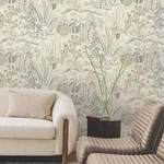 York Wallcoverings Lotus Land Cacti wallpaper, color Dune, SKU MT5633