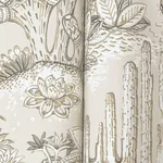 York Wallcoverings Lotus Land Cacti wallpaper, color Dune, SKU MT5633