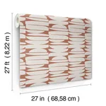 York Wallcoverings Lovely Libra - Brick Wallpaper | Buy Online York Wallcoverings Lovely Libra wallpaper, color Brick, SKU MT5654