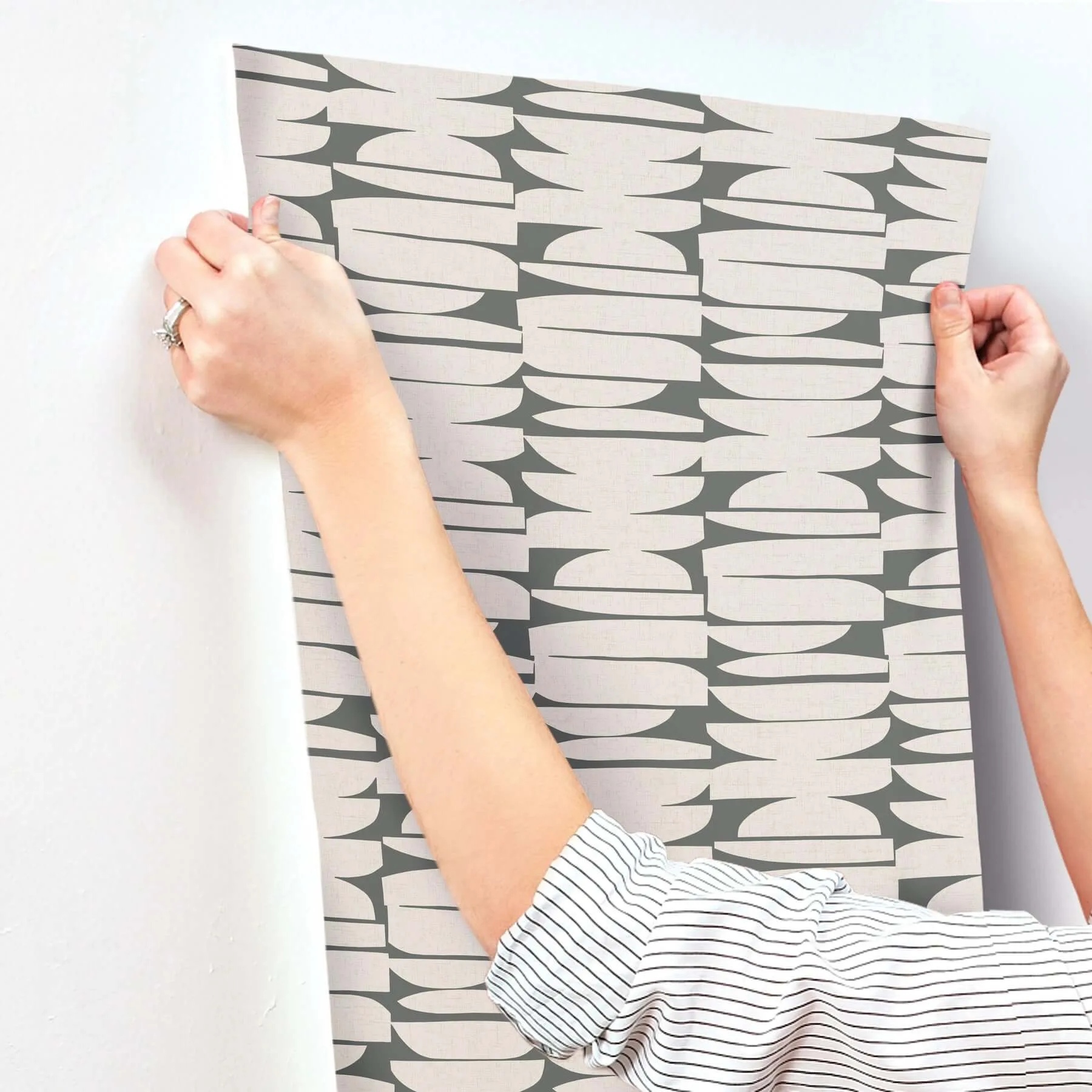 York Wallcoverings Lovely Libra - Onyx Wallpaper | Buy Online York Wallcoverings Lovely Libra wallpaper, color Onyx, SKU MT5655