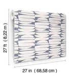 York Wallcoverings Lovely Libra wallpaper, color Sea, SKU MT5653