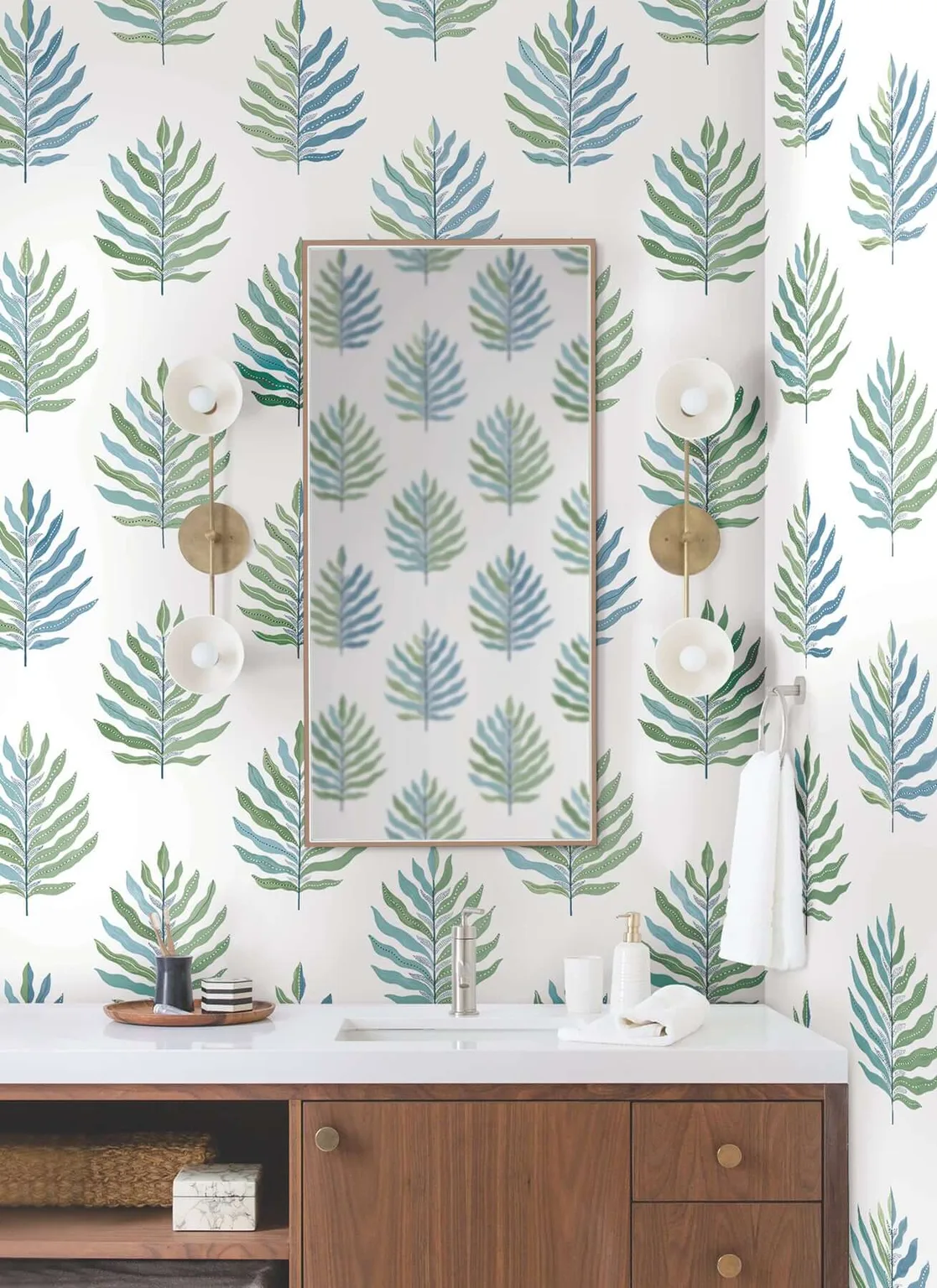York Wallcoverings Miramar wallpaper, color Lush, SKU MT5602