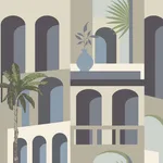 York Wallcoverings Monte Vista - Seaside Wallpaper | Buy Online York Wallcoverings Monte Vista wallpaper, color Seaside, SKU MT5619