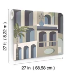 York Wallcoverings Monte Vista - Seaside Wallpaper | Buy Online York Wallcoverings Monte Vista wallpaper, color Seaside, SKU MT5619