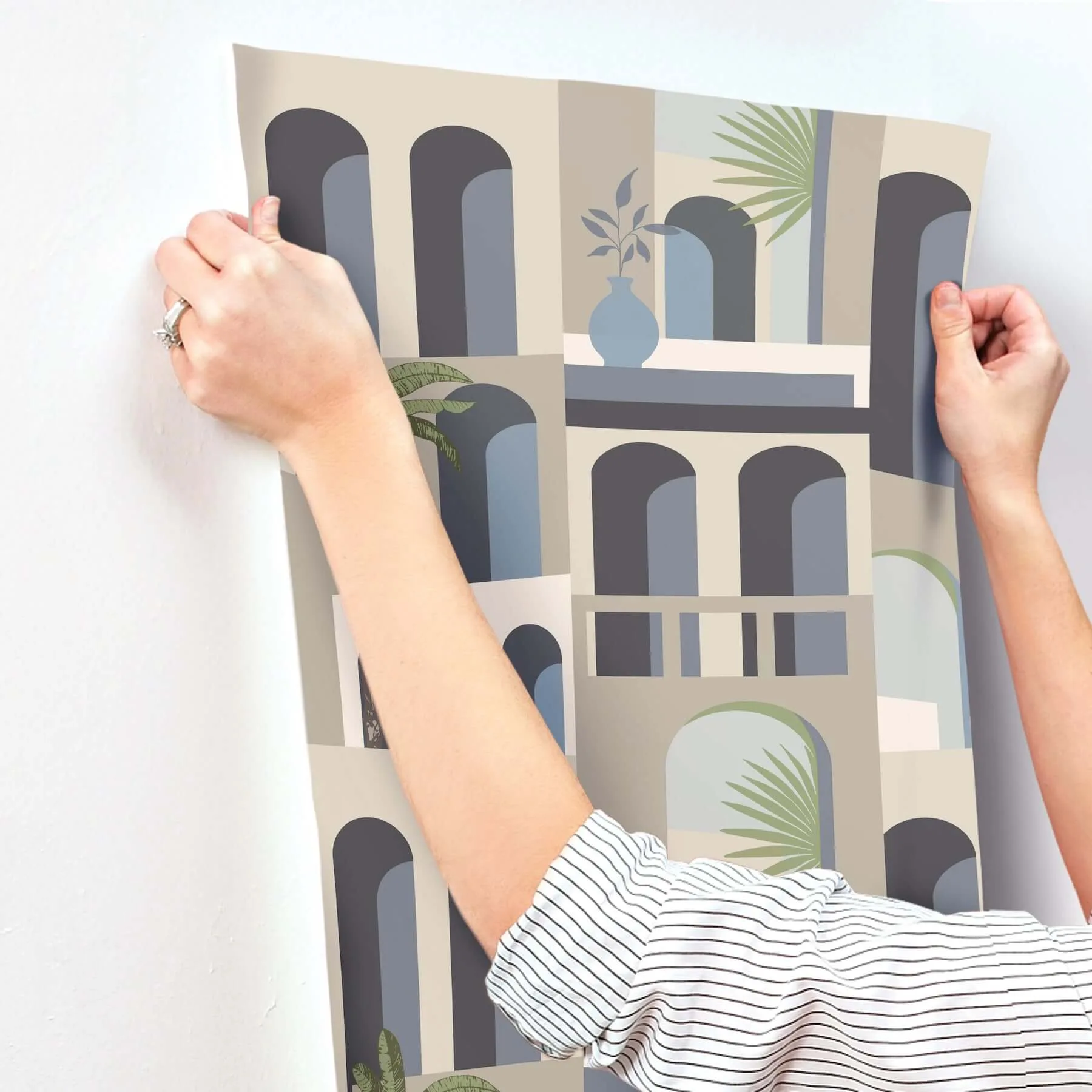 York Wallcoverings Monte Vista - Seaside Wallpaper | Buy Online York Wallcoverings Monte Vista wallpaper, color Seaside, SKU MT5619