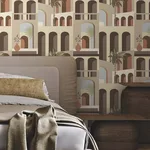 York Wallcoverings Monte Vista - Sunstone Wallpaper | Buy Online York Wallcoverings Monte Vista wallpaper, color Sunstone, SKU MT5617