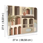 York Wallcoverings Monte Vista - Sunstone Wallpaper | Buy Online York Wallcoverings Monte Vista wallpaper, color Sunstone, SKU MT5617