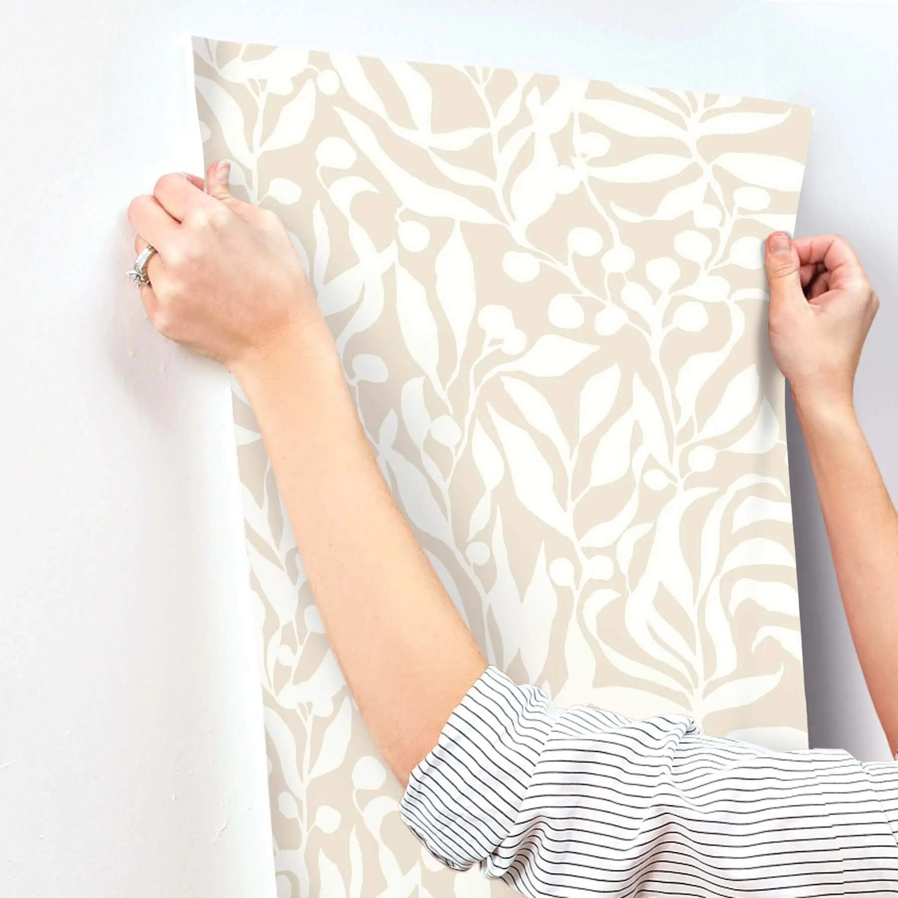 York Wallcoverings Olive Mill - Beach Wallpaper | Buy Online York Wallcoverings Olive Mill wallpaper, color Beach, SKU MT5613
