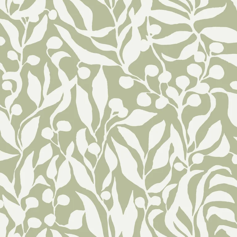 York Wallcoverings Olive Mill wallpaper, color Palm, SKU MT5614