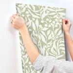 York Wallcoverings Olive Mill - Palm Wallpaper | Buy Online York Wallcoverings Olive Mill wallpaper, color Palm, SKU MT5614