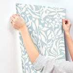 York Wallcoverings Olive Mill - Sky Blue Wallpaper | Buy Online York Wallcoverings Olive Mill wallpaper, color Sky Blue, SKU MT5612