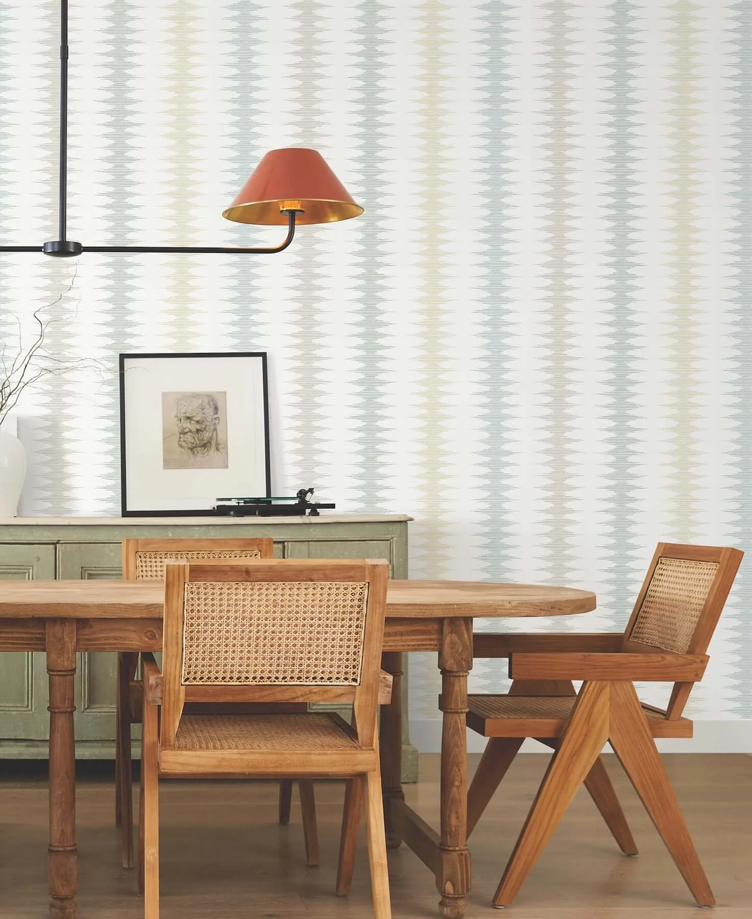 York Wallcoverings Woven Desert wallpaper, color Coastal, SKU MT5641
