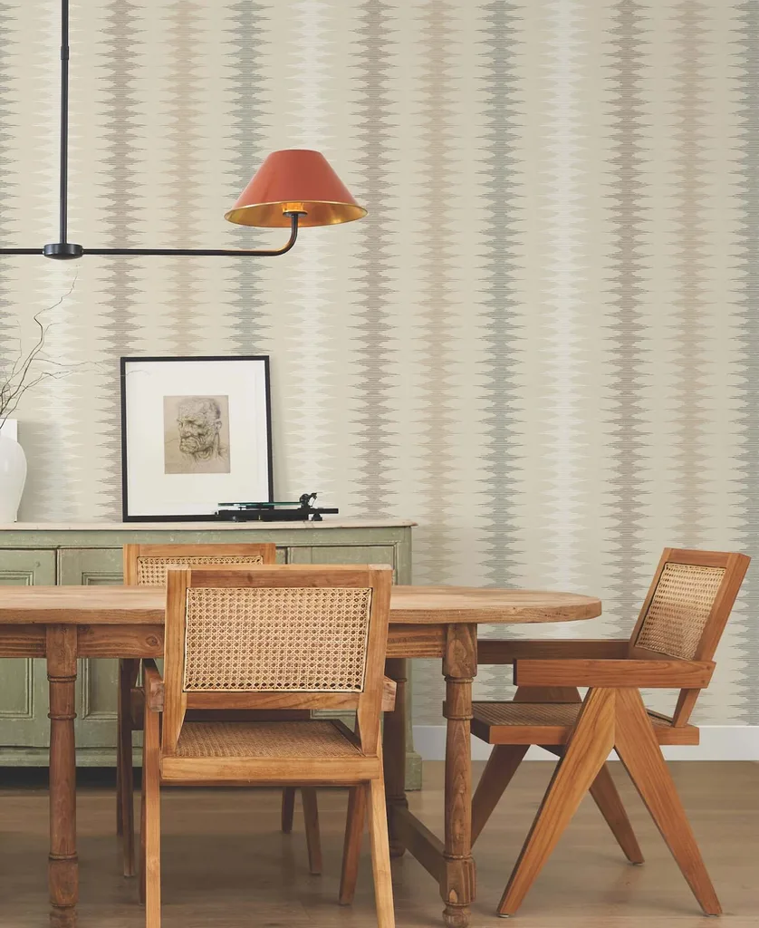 York Wallcoverings Woven Desert wallpaper, color Mirage, SKU MT5643