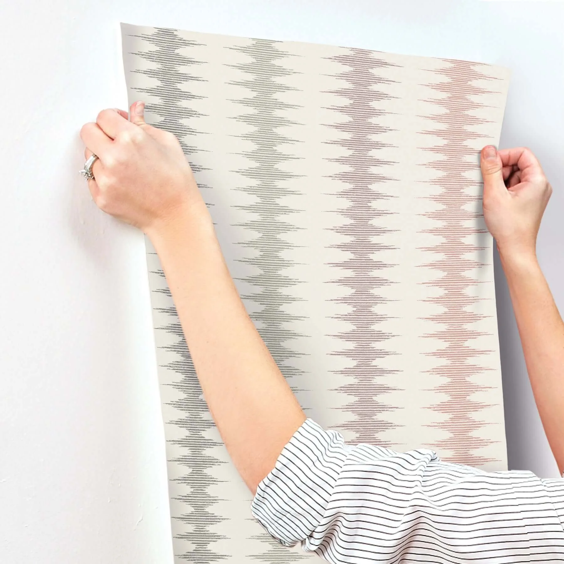 York Wallcoverings Woven Desert - Rose Wallpaper | Buy Online York Wallcoverings Woven Desert wallpaper, color Rose, SKU MT5644