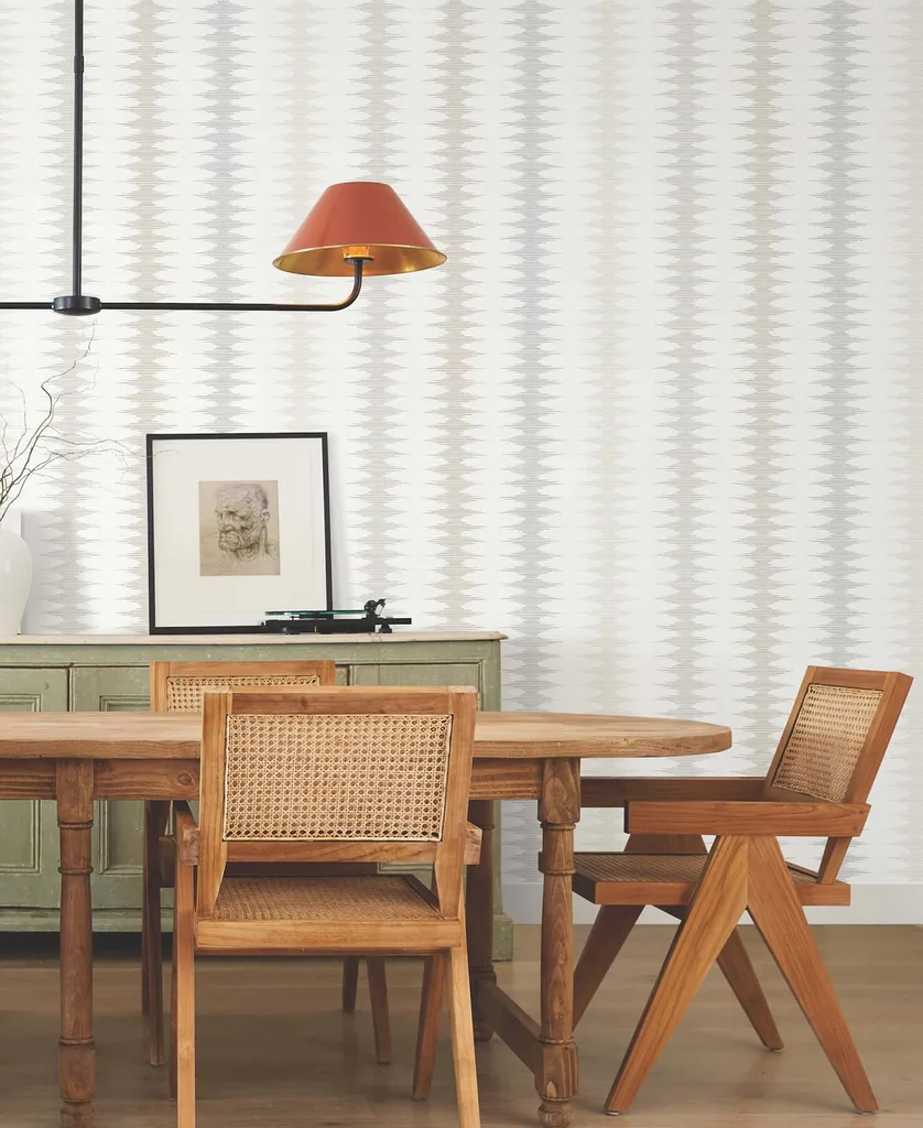 York Wallcoverings Woven Desert wallpaper, color Sand & Fog, SKU MT5642