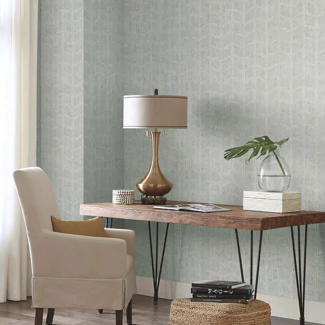 York Wallcoverings Flatiron Geometric - Grey Sky Wallpaper | Buy Online York Wallcoverings Flatiron Geometric wallpaper, color Grey Sky, SKU OI0641