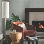 York Wallcoverings Flatiron Geometric - Grey Sky Wallpaper | Buy Online York Wallcoverings Flatiron Geometric wallpaper, color Grey Sky, SKU OI0641