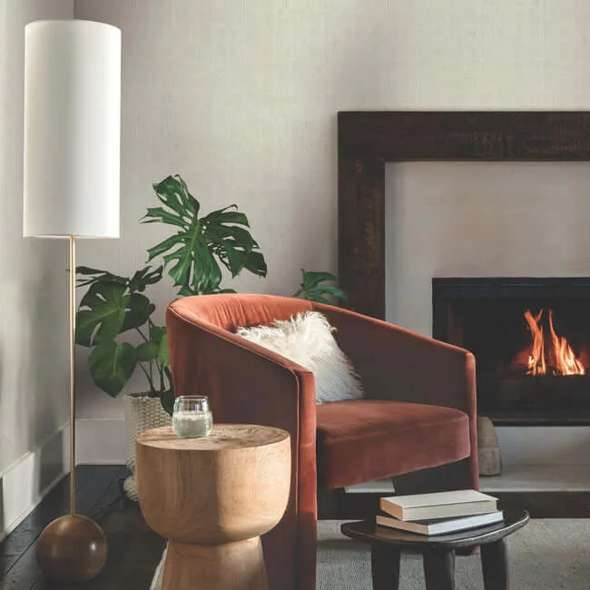 York Wallcoverings Flatiron Geometric - Oyster Wallpaper | Buy Online York Wallcoverings Flatiron Geometric wallpaper, color Oyster, SKU OI0642