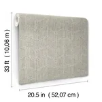York Wallcoverings Flatiron Geometric - Cement Wallpaper | Buy Online York Wallcoverings Flatiron Geometric wallpaper, color Cement, SKU OI0645