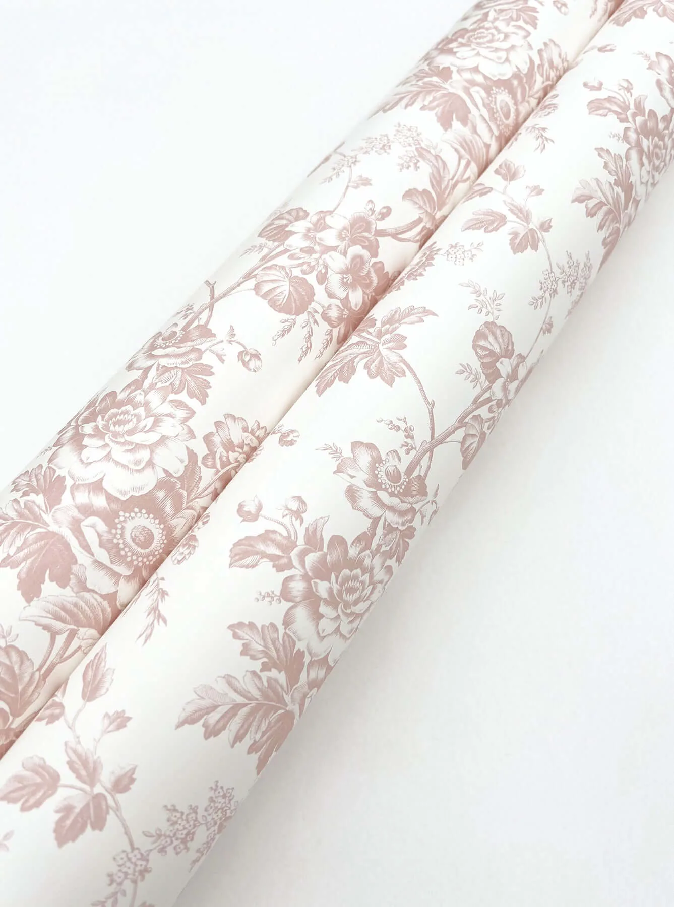 York Wallcoverings Anemone Toile - Blush Wallpaper | Buy Online York Wallcoverings Anemone Toile wallpaper, color Blush, SKU RT7874