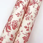 York Wallcoverings Anemone Toile - French Red Wallpaper | Buy Online York Wallcoverings Anemone Toile wallpaper, color French Red, SKU RT7871