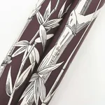 York Wallcoverings Bambou Toile wallpaper, color Burgundy, SKU RT7835