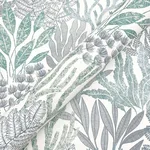 York Wallcoverings Coral Leaves wallpaper, color Blue & Aqua, SKU RT7804