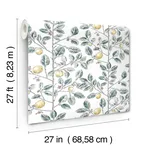 York Wallcoverings Limoncello Toile - Forest Wallpaper | Buy Online York Wallcoverings Limoncello Toile wallpaper, color Forest, SKU RT7914
