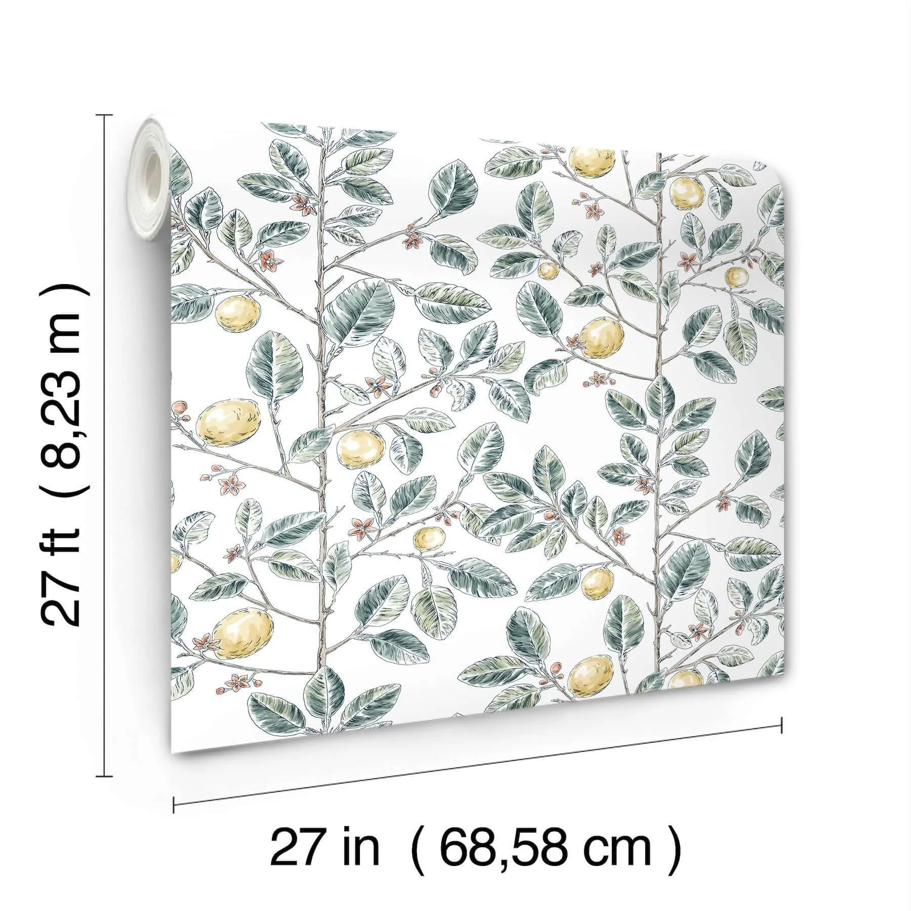 York Wallcoverings Limoncello Toile - Forest Wallpaper | Buy Online York Wallcoverings Limoncello Toile wallpaper, color Forest, SKU RT7914