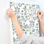 York Wallcoverings Limoncello Toile - Forest Wallpaper | Buy Online York Wallcoverings Limoncello Toile wallpaper, color Forest, SKU RT7914