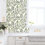 York Wallcoverings Limoncello Toile - Green Wallpaper | Buy Online York Wallcoverings Limoncello Toile wallpaper, color Green, SKU RT7911