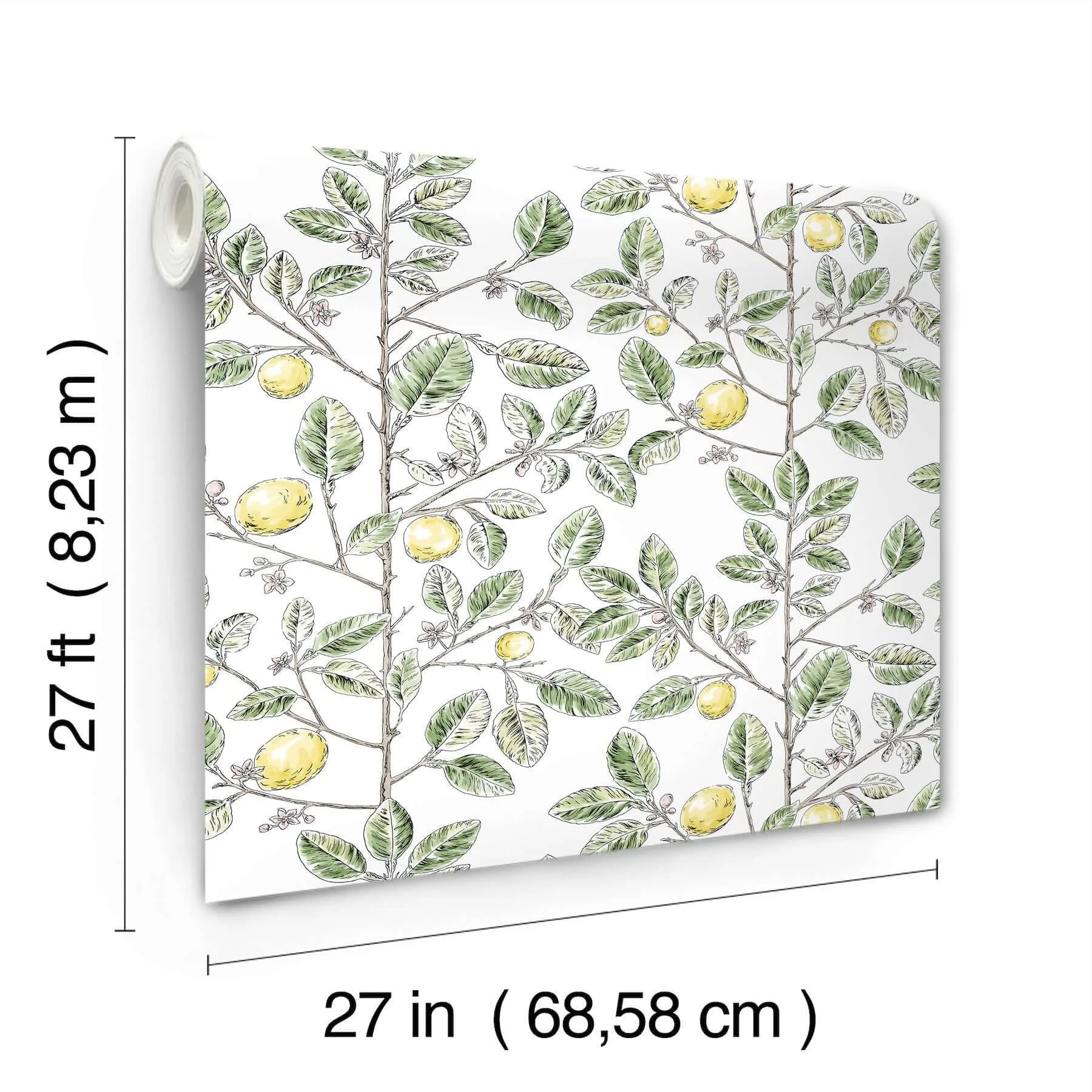 York Wallcoverings Limoncello Toile - Green Wallpaper | Buy Online York Wallcoverings Limoncello Toile wallpaper, color Green, SKU RT7911