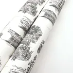 York Wallcoverings Modern Vista Toile - Black Wallpaper | Buy Online York Wallcoverings Modern Vista Toile wallpaper, color Black, SKU RT7861