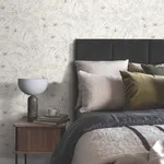 York Wallcoverings Orchid Conservatory Toile wallpaper, color Beige & Taupe, SKU RT7883