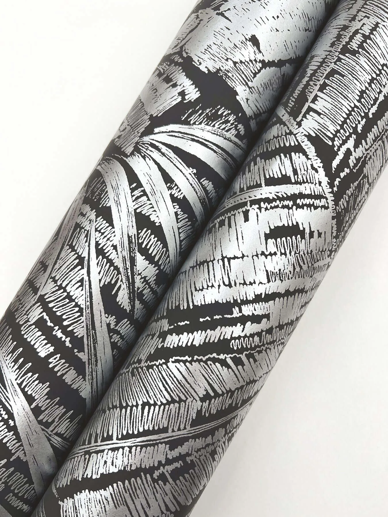 York Wallcoverings Palm Cove Toile - Silver & Black Wallpaper | Buy Online York Wallcoverings Palm Cove Toile wallpaper, color Silver & Black, SKU RT7923