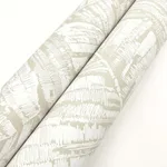York Wallcoverings Palm Cove Toile wallpaper, color White & Taupe, SKU RT7926