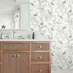 York Wallcoverings Papillon - Blush Wallpaper | Buy Online York Wallcoverings Papillon wallpaper, color Blush, SKU RT7930