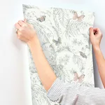York Wallcoverings Papillon - Blush Wallpaper | Buy Online York Wallcoverings Papillon wallpaper, color Blush, SKU RT7930