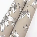York Wallcoverings Passion Flower Toile - Linen Wallpaper | Buy Online York Wallcoverings Passion Flower Toile wallpaper, color Linen, SKU RT7852