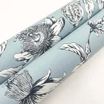 York Wallcoverings Passion Flower Toile - Sky Blue Wallpaper | Buy Online York Wallcoverings Passion Flower Toile wallpaper, color Sky Blue, SKU RT7853