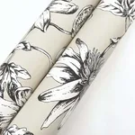 York Wallcoverings Passion Flower Toile wallpaper, color Beige, SKU RT7854