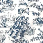 York Wallcoverings Seasons Toile wallpaper, color Navy, SKU AF2000