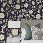 York Wallcoverings Sutton - Black Wallpaper | Buy Online York Wallcoverings Sutton wallpaper, color Black, SKU RT7824