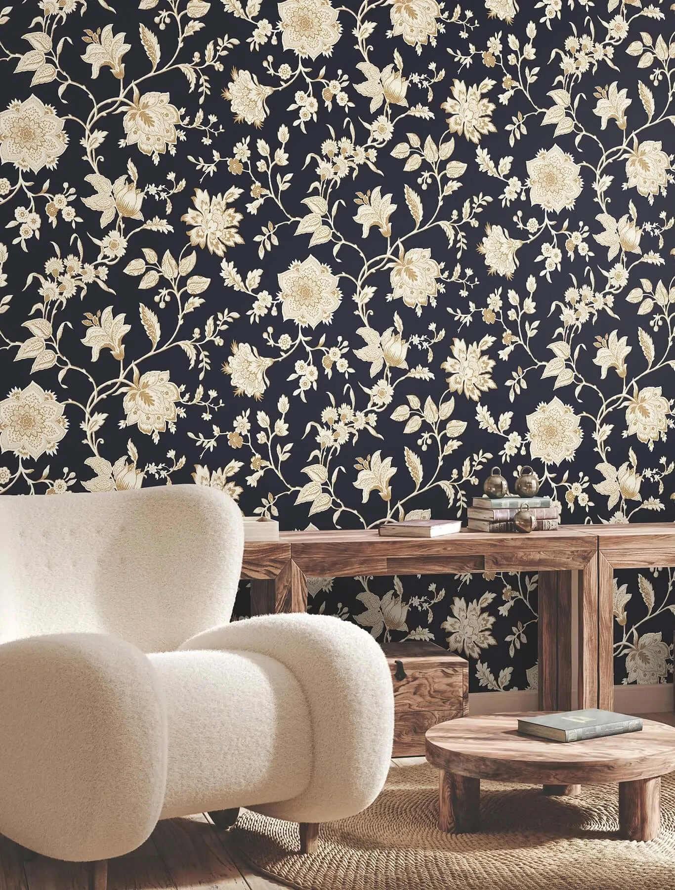 York Wallcoverings Sutton - Black Wallpaper | Buy Online York Wallcoverings Sutton wallpaper, color Black, SKU RT7824
